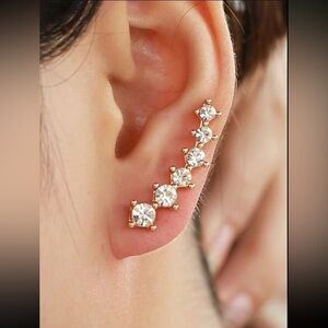 💎 rhinestone earrings 💎​​​​​​​​​​​​